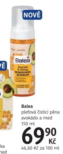 Pěna pleťová čistící Balea