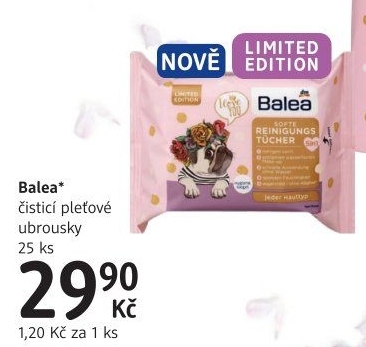 Ubrousky pleťové čisticí Balea