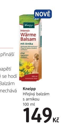 Masážní hřejivý balzám Kneipp