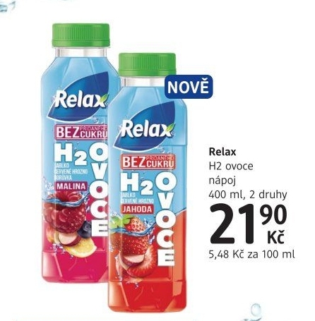 Nápoj H2Ovoce Relax