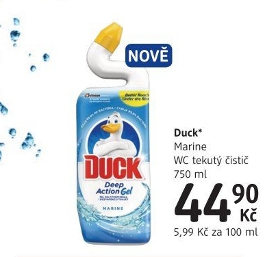 Gelový čistič WC Duck