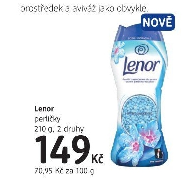 Vonné perličky do pračky Lenor UNstoppables