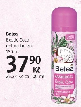 Gel na holení dámský Balea