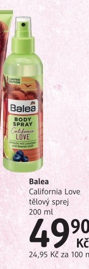Sprej tělový Balea