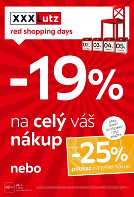 akční leták XXXLutz 29.4.2019-12.5.2019
