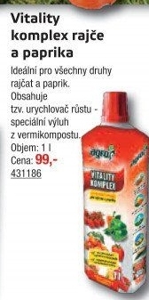Vitality komplex rajče a paprika Agro