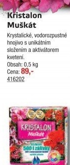 Hnojivo na muškát Kristalon