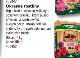 Hnojivo na okrasné rostliny Trumf AgroBio