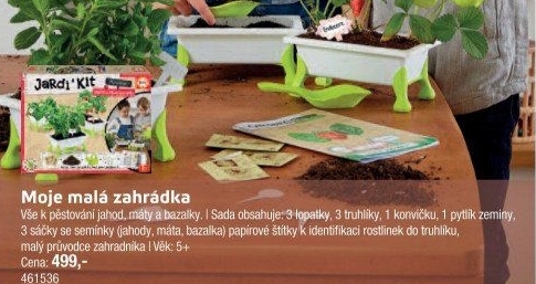 Moje malá zahrádka Jardi Kit Educa