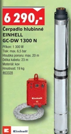 Hlubinné čerpadlo GC-DW 1300 N Einhell