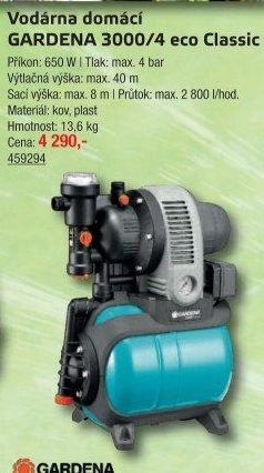 Čerpadlo 3000/4 Classic Gardena