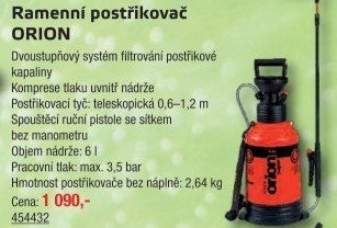 Tlakový postřikovač Kwazar