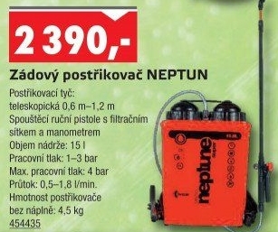 Tlakový postřikovač Kwazar