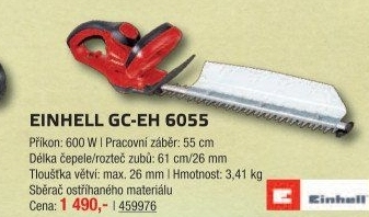 Elektrické nůžky na živý plot Einhell GC-EH 6055
