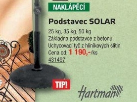 Stojan na slunečník Hartman