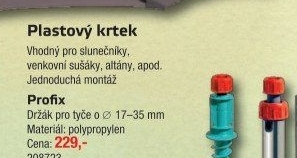 Držák zahradního sušáku Blome
