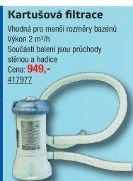 Kartušová filtrace Tampa Marimex