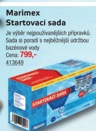 Přípravek do bazénu startovací sada Aquamar