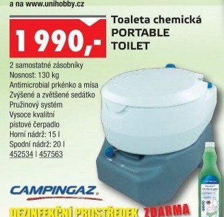 Přenosná toaleta Campingaz