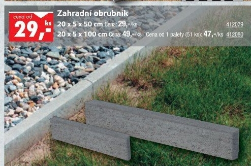 Zahradní obrubník