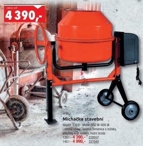 Stavební míchačka