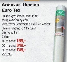 Armovací tkanina Euro Tex Den Braven