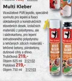 Montážní pěna Multi Kleber Den Braven