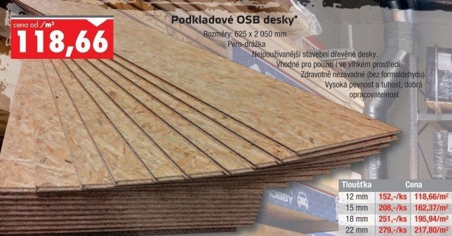 Deska OSB/3