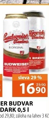 Pivo světlý ležák B: Original Budweiser Budvar