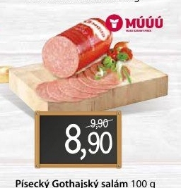 Salám Gothaj Maso uzeniny Písek