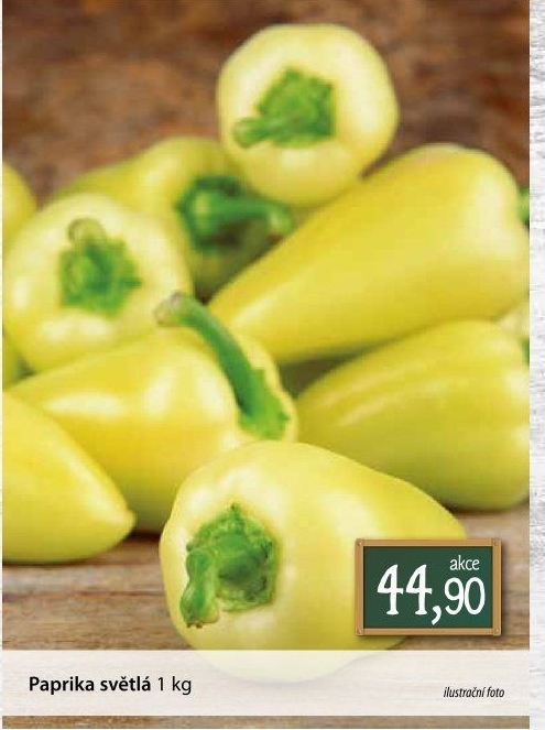 Paprika světlá