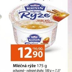 Mléčná rýže Kunín