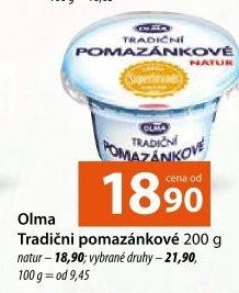 Tradiční pomazánkové Olma