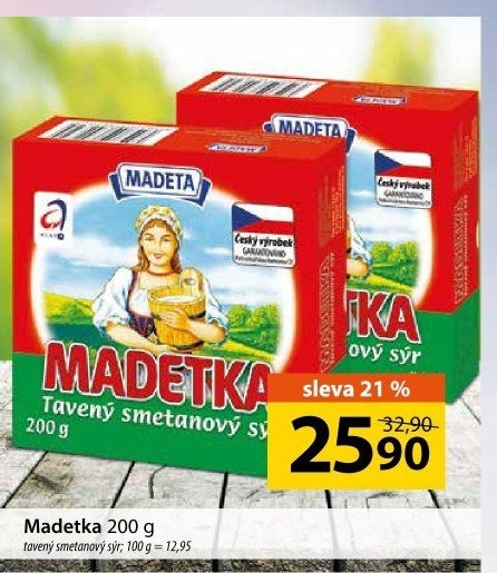 Sýr tavený smetanový Madetka