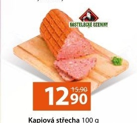 Střecha kapiová Kostelecké uzeniny
