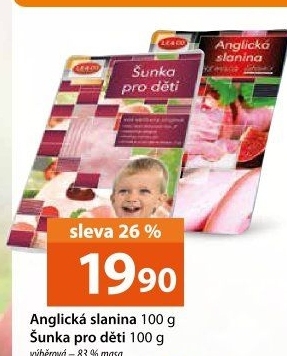 Anglická slanina LE&amp