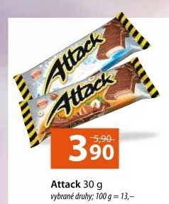 Oplatky Attack Sedita