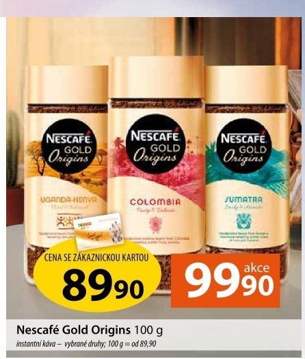 Instantní káva Nescafé Gold Origins