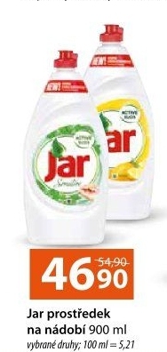 Prostředek na nádobí Jar