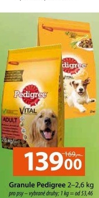 Granule pro psy Pedigree