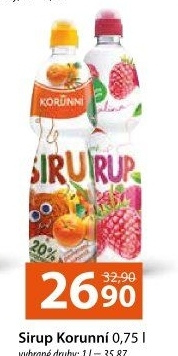 Sirup Korunní
