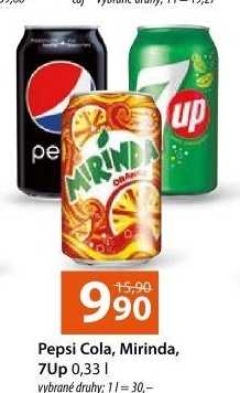 Limonáda Pepsi