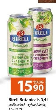 Nealkoholické pivo ochucené Birell