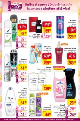akční leták Teta drogerie 2.5.2019-13.5.2019
