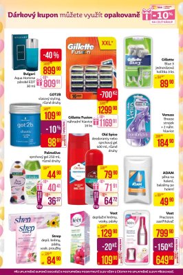 akční leták Teta drogerie 2.5.2019-13.5.2019