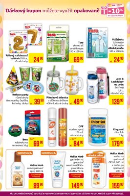 akční leták Teta drogerie 2.5.2019-13.5.2019