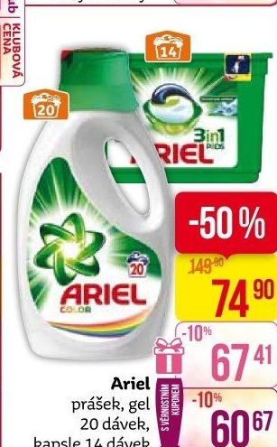 Prací prášek Ariel