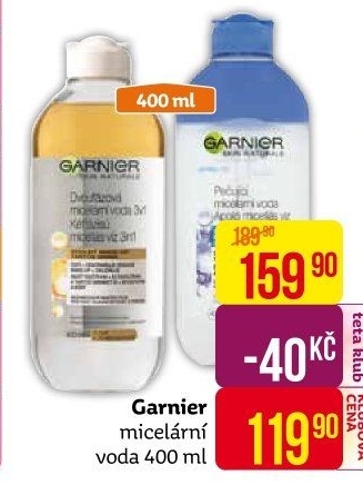 Micelární voda Garnier