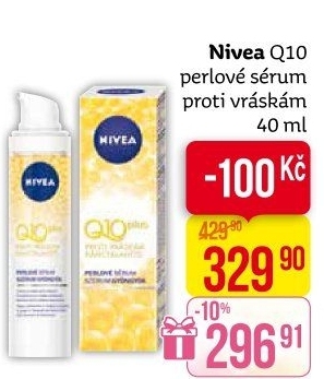 Sérum pleťové proti vráskám perlové Q10 Plus Nivea
