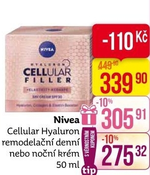 Krém pleťový remodelační Hyaluron Cellular Filler Nivea